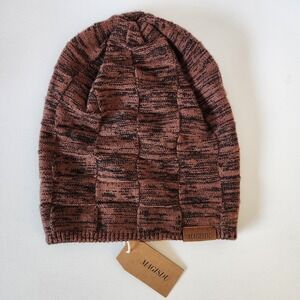 New! MAGISDU Beanie Hat Silky Lined Unisex Merino Wool Blend Winter Hat SZ L